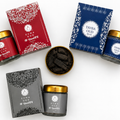 Three EZMA bakhoor jars with free charcoal packets and mini lighter