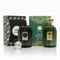 Tayba EDP bottle close-up, white musk vanilla and saffron