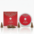 EZMA OUD four-scent bakhoor cone set with free mini lighter