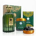 Al Rawdah bakhoor 35g and Al Rawdah eau de parfum set by EZMA OUD