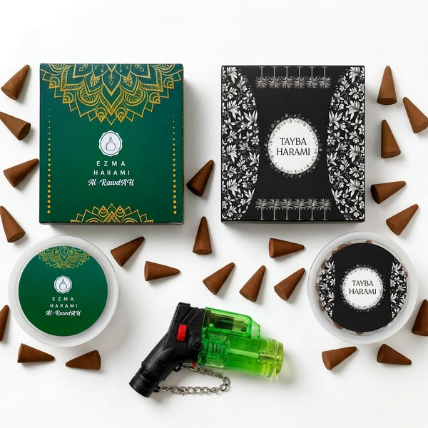 Effortless Duo | Al Rawdah + Tayba — Harami Cones, No Charcoal