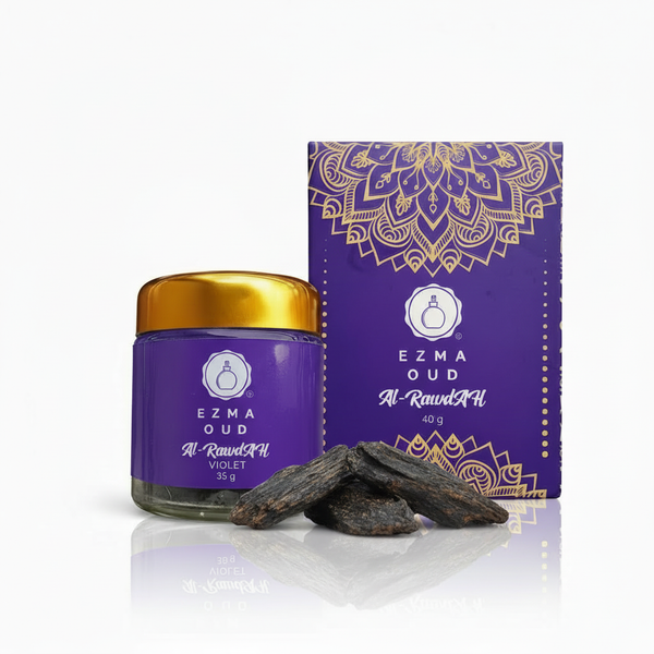 Bakhoor Al-Rawdah Violet – EZMA OUD