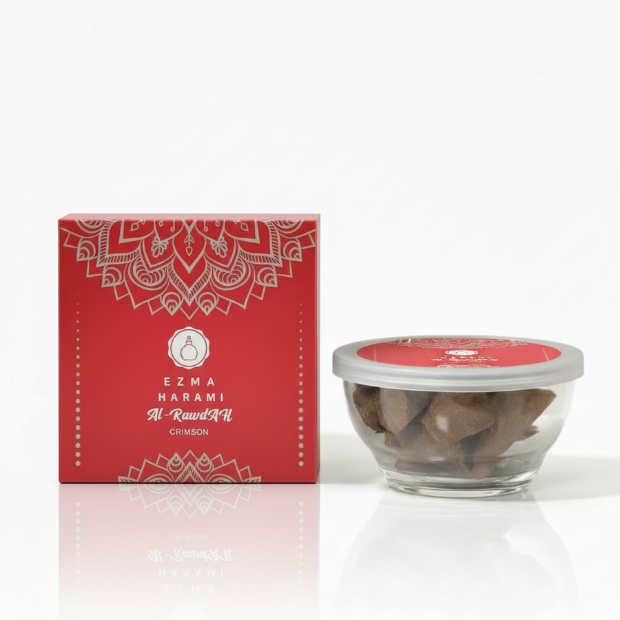 Bakhoor Alrawdah Crimson Harami EZMA OUD