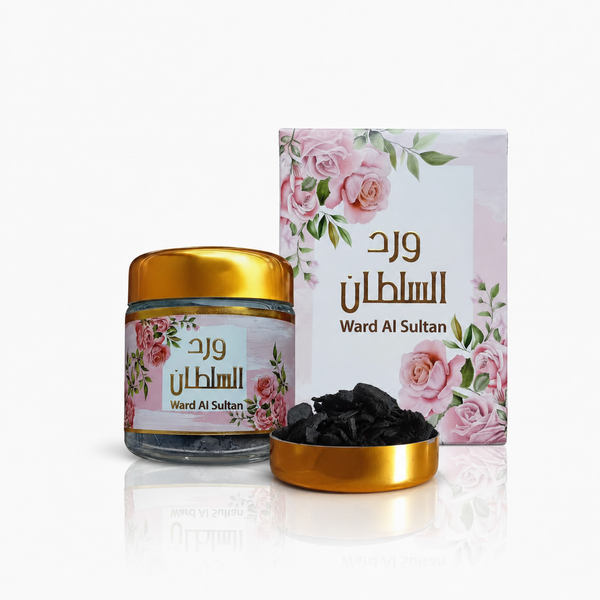 Bakhoor Ward AlSultan rose oud home incense 35g by EZMA OUD