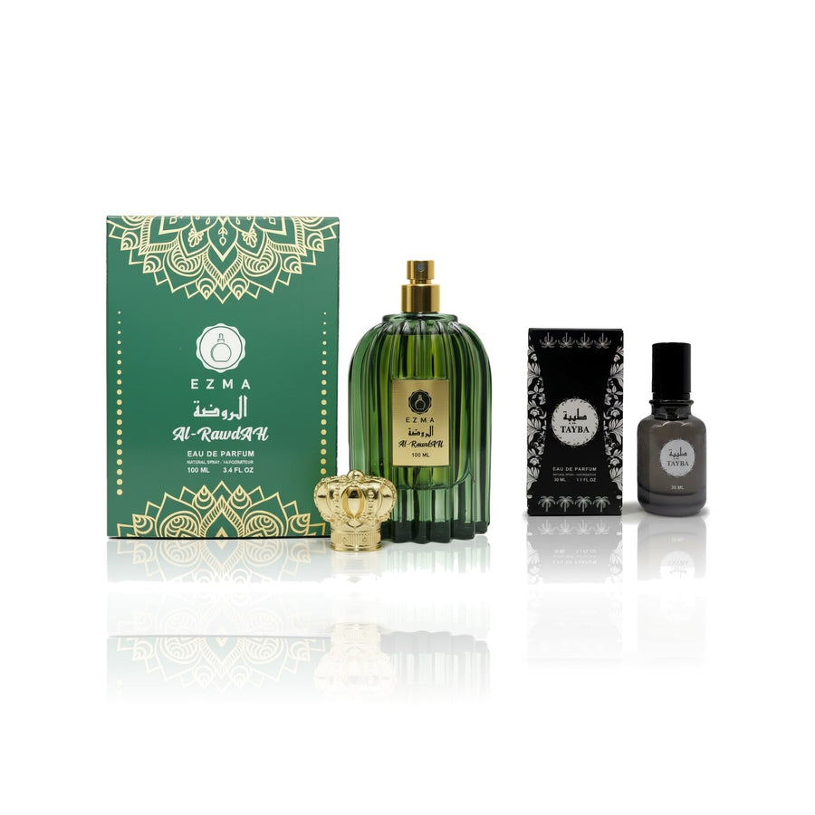 Perfume Duo - EZMA Al Rawdah EDP 100ml + Tayba EDP 30ml